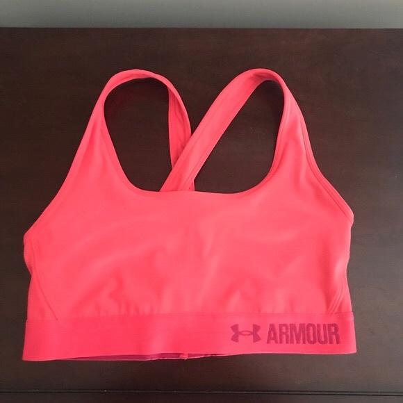 Under Armour Other - Hot pink Underarmour cross cross sports bra
